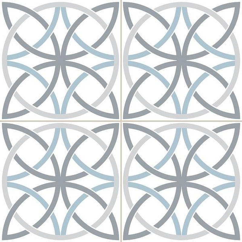 Керамогранит Dual Gres Chic DG_CH_B_WH White bosham 45х45 см