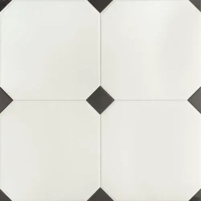 Керамогранит El Molino BETERA Black-White Satin Многоцветный Сатинированный 33,3x33,3 см