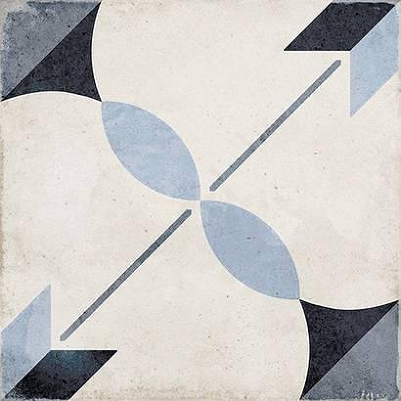 Керамогранит Equipe Art Nouveau 24411 Голубой Матовый 20x20 см