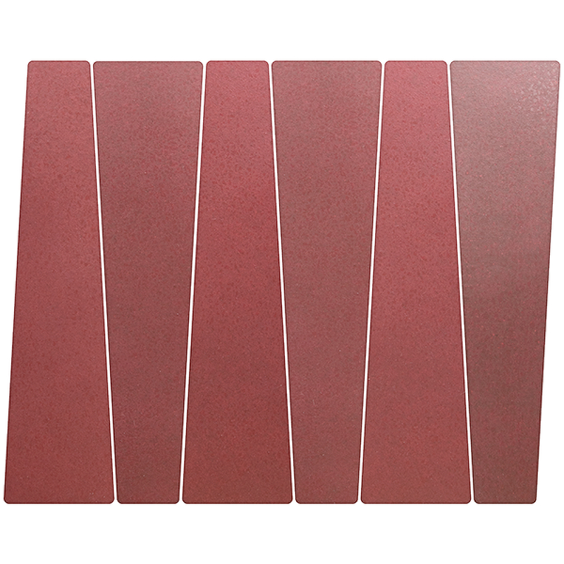 Керамогранит Equipe Bamboo 32452 Бордовый Матовый 5,6x22,4 см