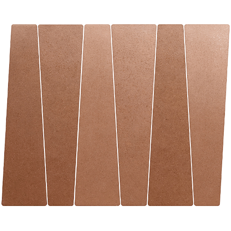 Керамогранит Equipe Bamboo 32454 Оранжевый Матовый 5,6x22,4 см