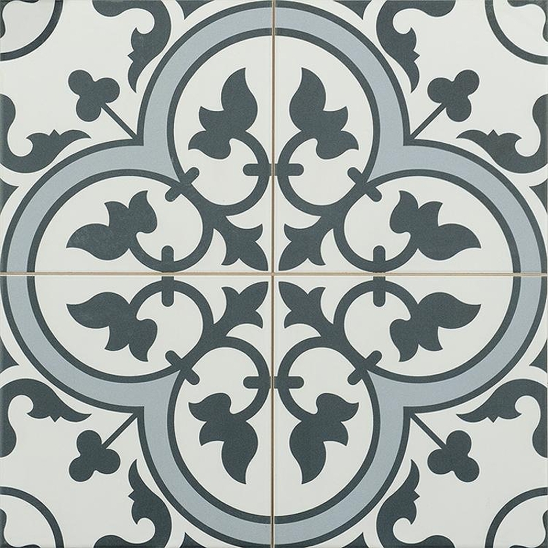 Керамогранит Etili Seramik LEDBURY Marina Blue Pre-cut Голубой Матовый 45x45 см