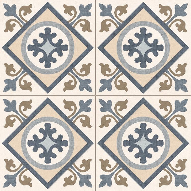 Керамогранит Etili Seramik MILTON Beige Pre-cut Бежевый Матовый 45x45 см