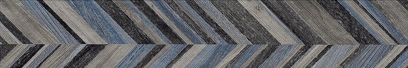 Керамогранит Gardenia Orchidea Just Color Decori Chevron Mix Cold 58610N 20х120 см