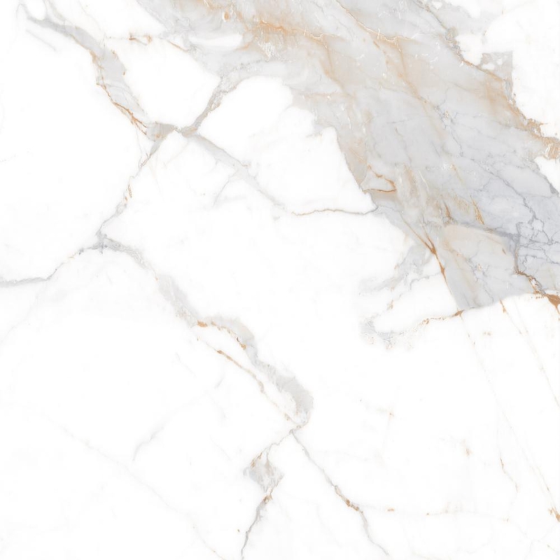 Керамогранит GlobalTile Calacatta Imperial GT60606103PR Белый Полированная 60х60 см