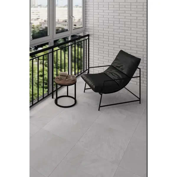 Керамогранит Incolor Rockstone BiancoMatt 60x60 см 1.44 м² матовый цвет светло-серый