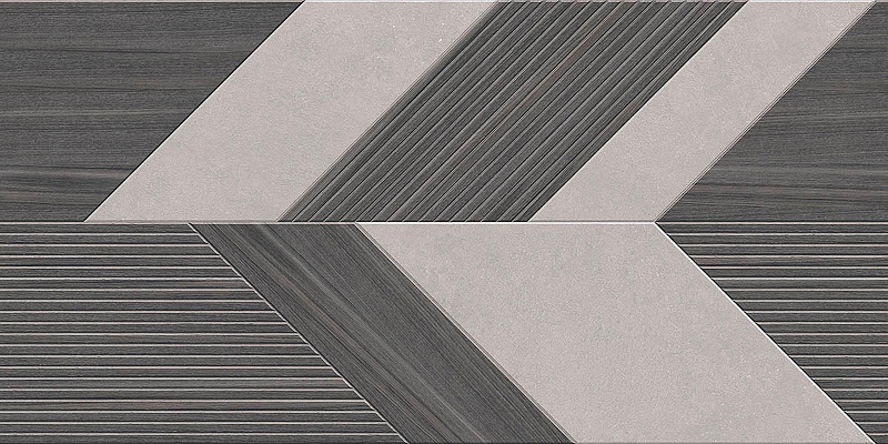 Керамогранит Infinity Ceramica SOFT WOOD Grey Matt Черный Матовый 60x120 см