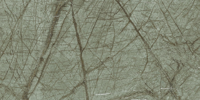 Керамогранит Infinity Ceramica WATTLE Green Drab Зеленый Карвинг 60x120 см