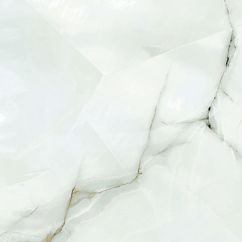 Керамогранит ITC Ceramic ARISTON Onyx White Sugar Белый Лаппатированный 60x60 см