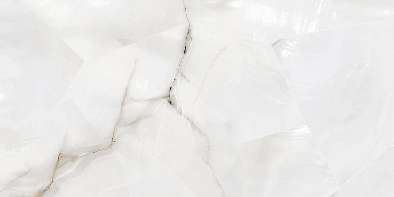 Керамогранит ITC Ceramic ARISTON Onyx White Sugar Лаппатированный 60x120 см
