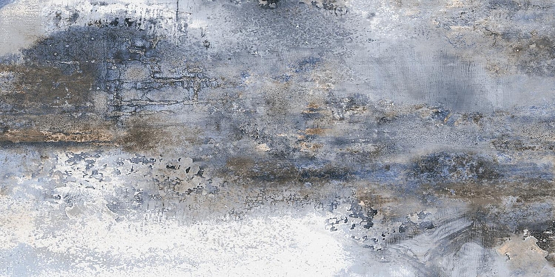 Керамогранит ITC Ceramic ART Blue Satin Matt Синий Сатинированный 60x120 см