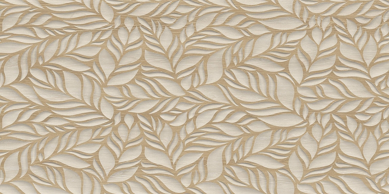 Керамогранит ITC Ceramic FORESTA MAGICA Beige Matt+Carving Бежевый Карвинг 60x120 см
