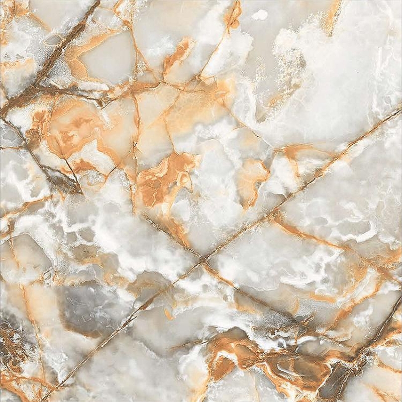 Керамогранит ITC Ceramic FUMA Orange Glossy Бежевый Полированный 60x60 см