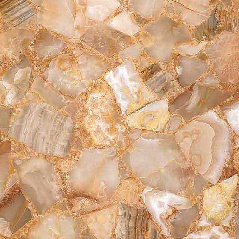 Керамогранит ITC Ceramic JADE Terrazo Sugar Желтый Лаппатированный 60x60 см