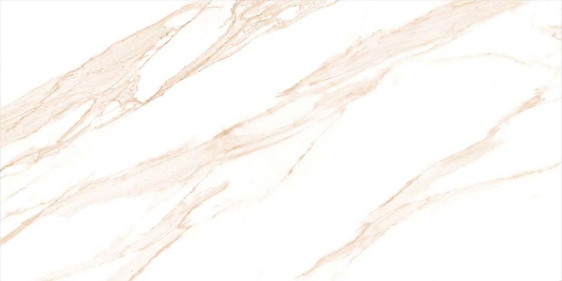 Керамогранит ITC Ceramic LUNA Gold Glossy Белый Полированный 60x120 см