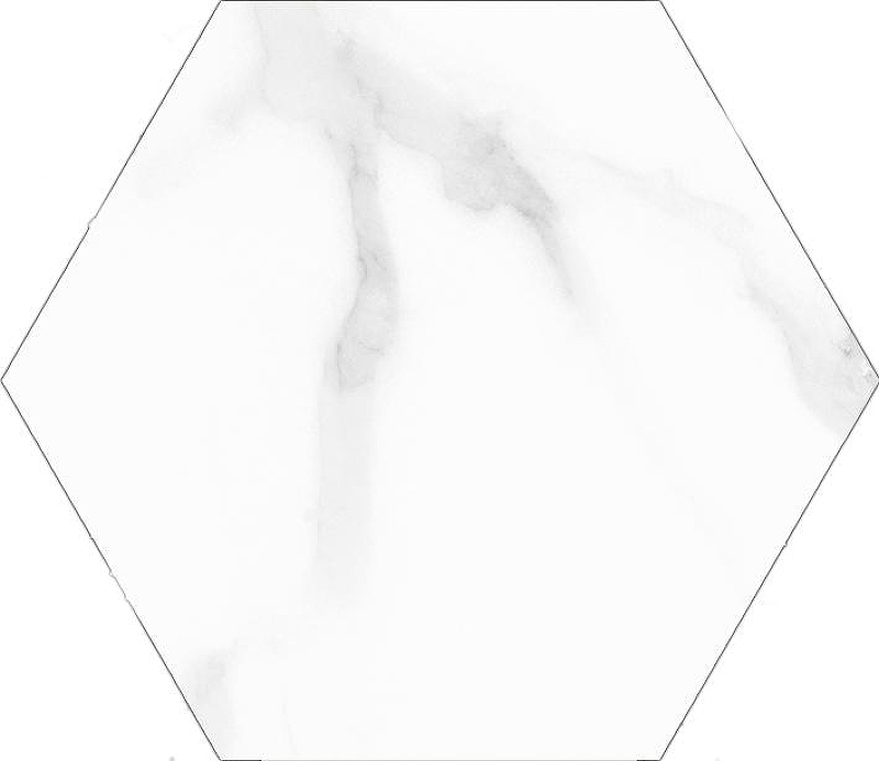 Керамогранит ITT Ceramic WHITE SOUL Hexa Матовый 23,2x26,7 см