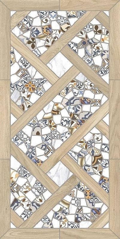 Керамогранит Jano Tiles Trencadis Blanco 60х120 см