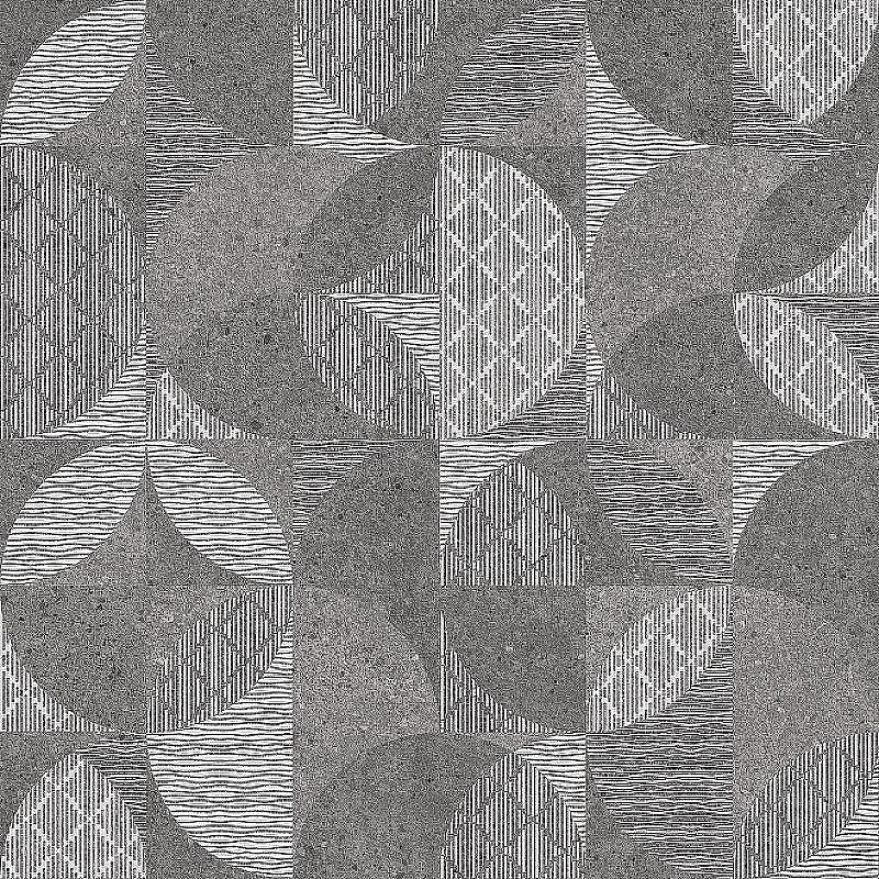 Керамогранит Kerama Marazzi Фондамента тёмный декорированный DL601400R 60х60 см