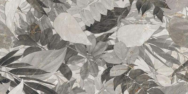 Керамогранит La Fenice Genesis Decoro Flora Cold Rett 60x120 см