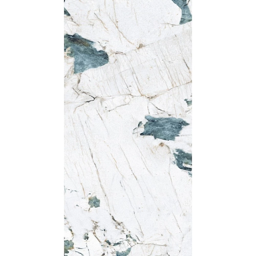 Керамогранит Laparet Crackstone Aqua бирюзовый лаппатированный 1200x600x8 мм (2 шт.=1,44 кв.м)