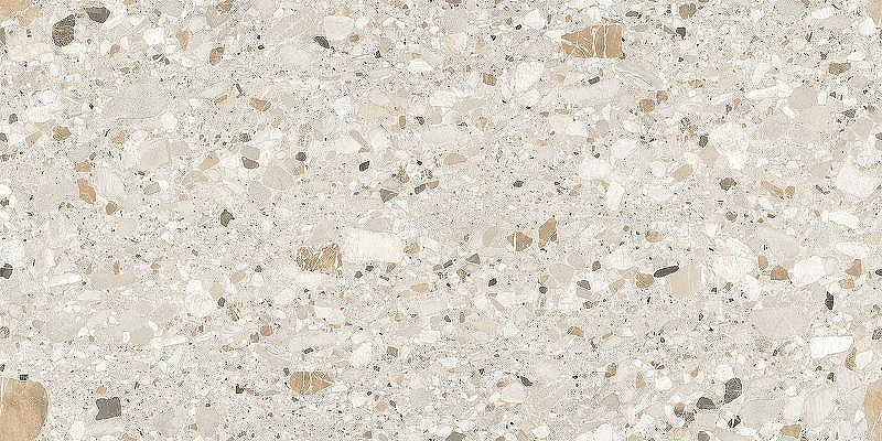 Керамогранит Laxveer Ceramic Terazzo Crema Carving 60126 60х120 см