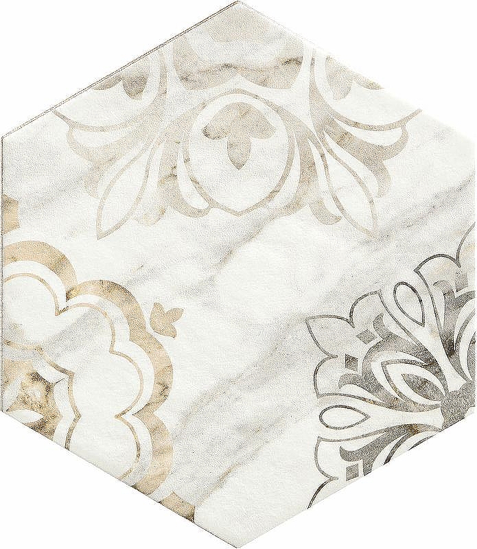 Керамогранит Marazzi Ragno Bistrot Decoro Calacatta Michelangelo R4YQ 18,2х21 см