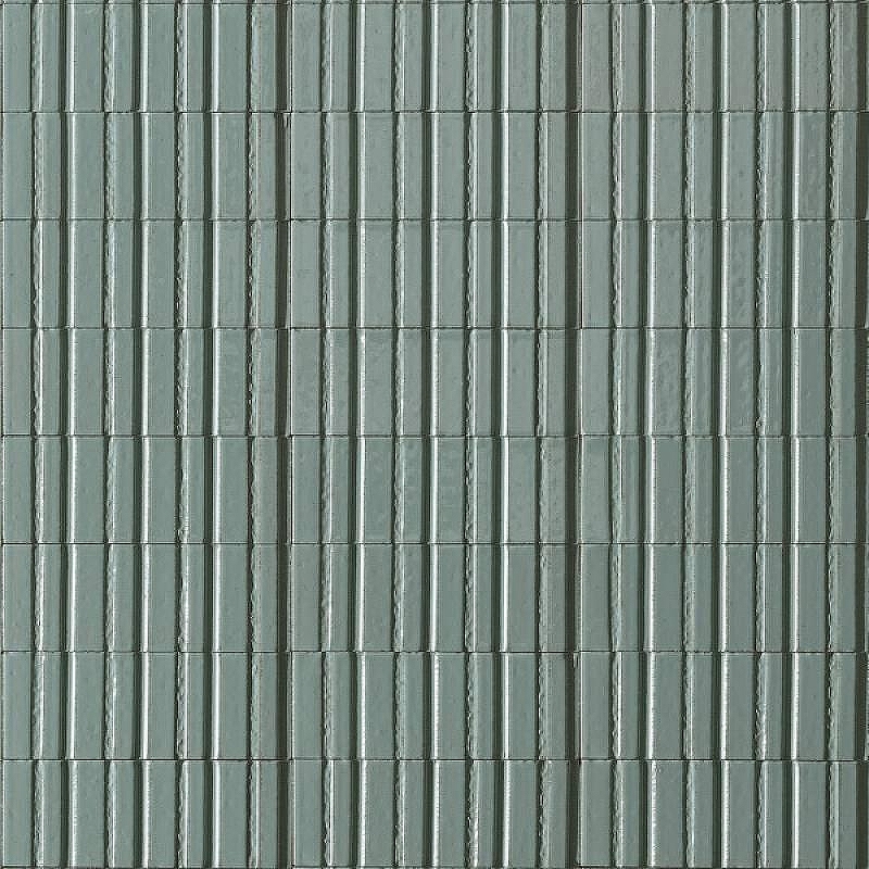 Керамогранит Marazzi Ragno Glace Struttura 3D Rayé Turchese Glossy RAEP 7,5х20 см