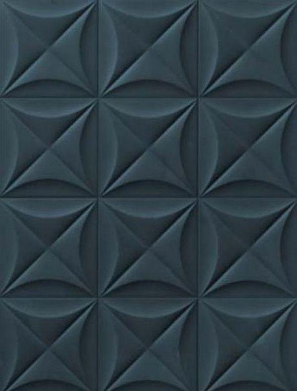 Керамогранит Marca Corona 4D Flower Deep Blue 20х20 см