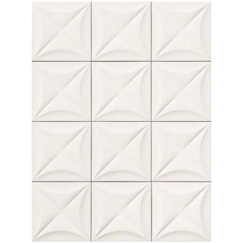 Керамогранит Marca Corona 4D Flower White 20х20 см