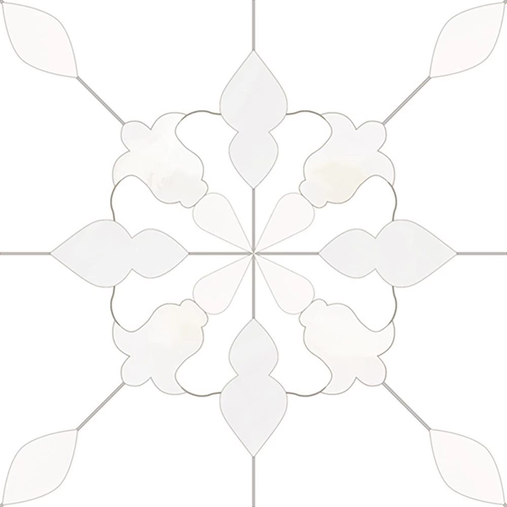 Керамогранит Monopole Aramis White 187х187х8 мм (23 шт.=0,805 кв.м)