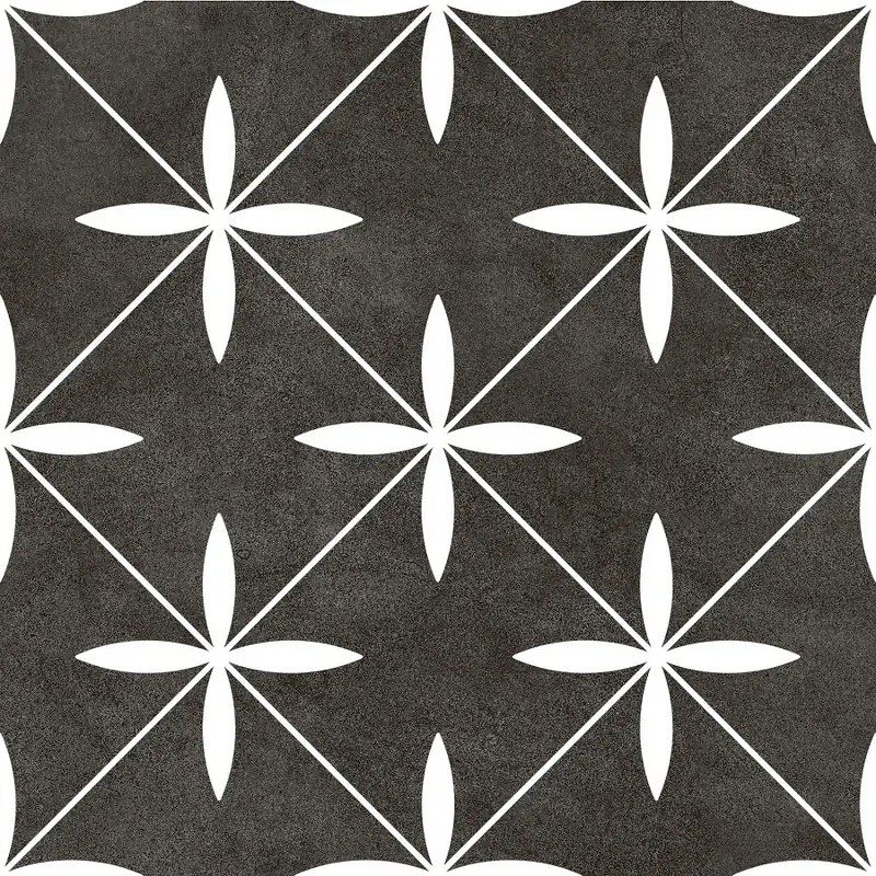 Керамогранит Monopole Ceramica Stella Black 2662 18,7х18,7 см