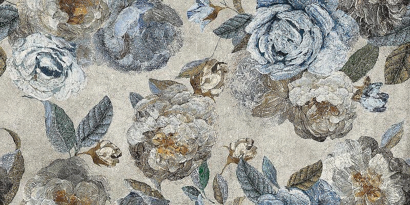 Керамогранит Naxos Ceramica Alchymie Flowery Grey Nat. Ret. 133481 60х120 см