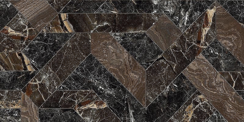 Керамогранит Naxos Ceramica Rhapsody Outline Dark Levigato Rettificato 118714 60x120 см