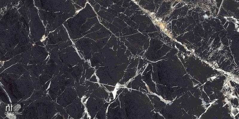 Керамогранит NT Ceramiс Marmo Black Lamos High Gloss NTT99529P 60х120 см