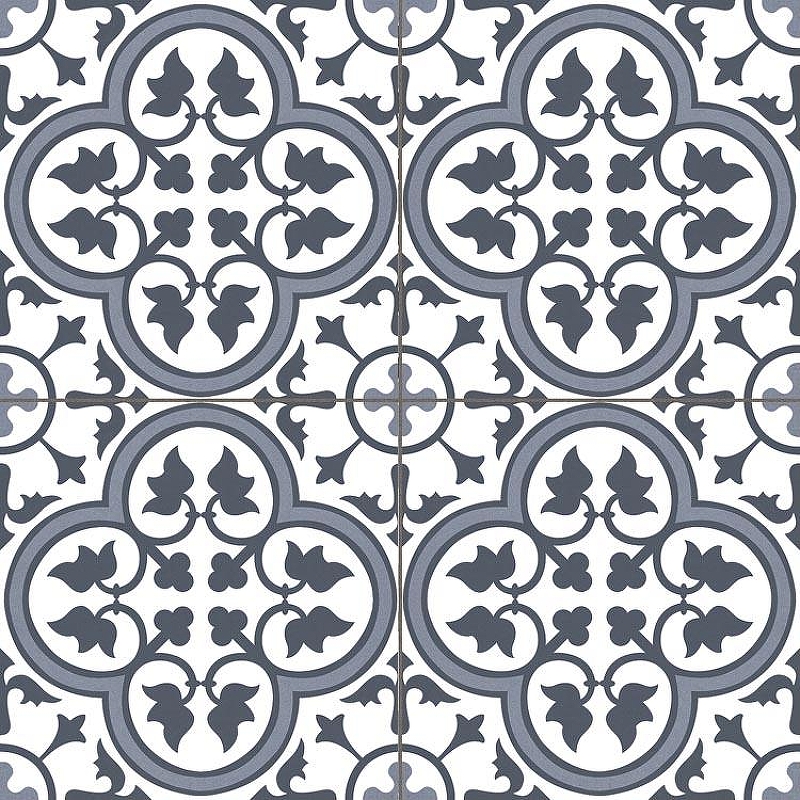 Керамогранит Prissmacer HAMPTON Blue Pre. Голубой Матовый 45x45 см