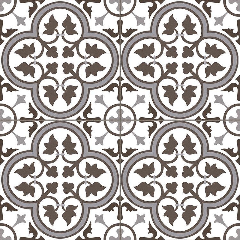 Керамогранит Prissmacer HAMPTON Grey Pre. Серый Матовый 45x45 см