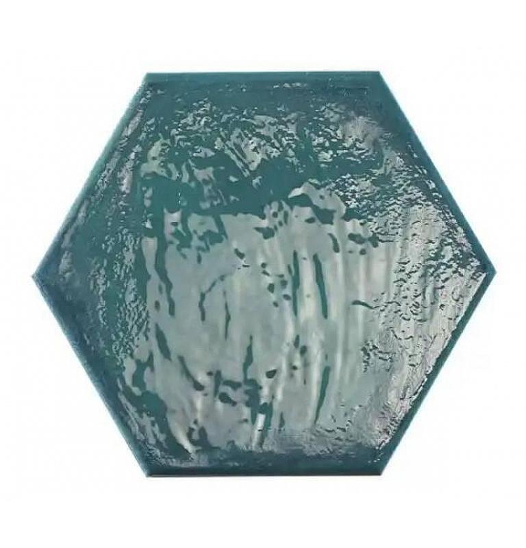 Керамогранит Prissmacer Rain Aquamarine Hex 78803264 19,8х22,8 см