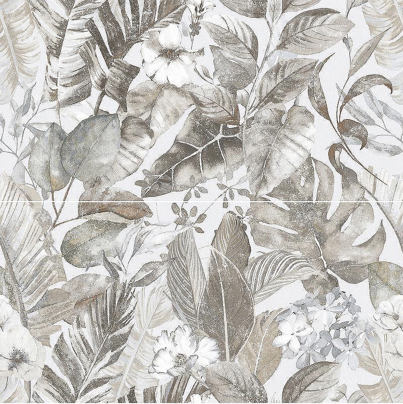 Керамогранит Staro Slim Decors Elite Flower Decor A+B Matt (2 шт в компл) 60х120 см