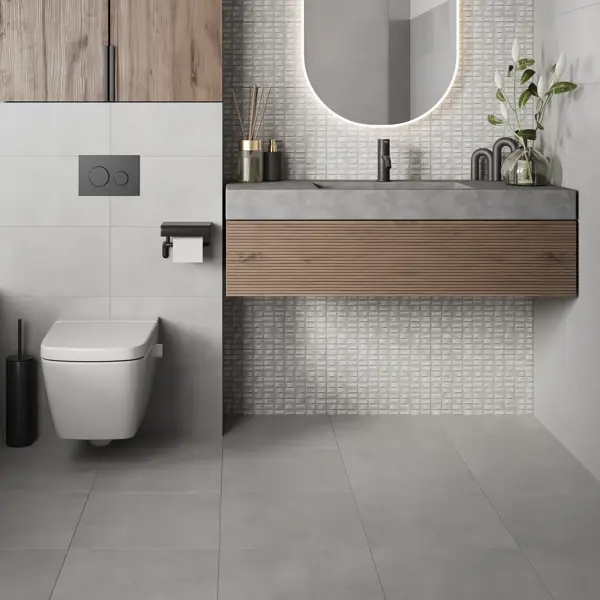 Керамогранит Урбан 40x40 см 1.76 м² цвет серый