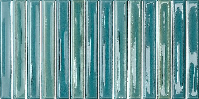 Керамогранит WOW Colour Notes Bars Azur 133160 12,5х25 см