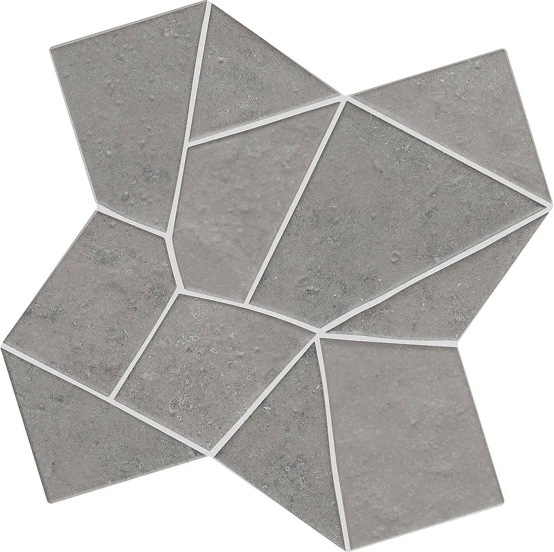 Керамогранит WOW Trencadis Gaudi Coal 134267 25,5х25,5 см