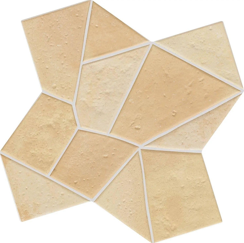 Керамогранит WOW Trencadis Gaudi Sand 134496 25,5х25,5 см