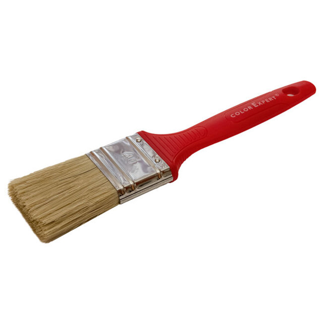 кисть плоская COLOR EXPERT смеш.щетина 40мм толщ.6мм пласт. ручка, арт.812840