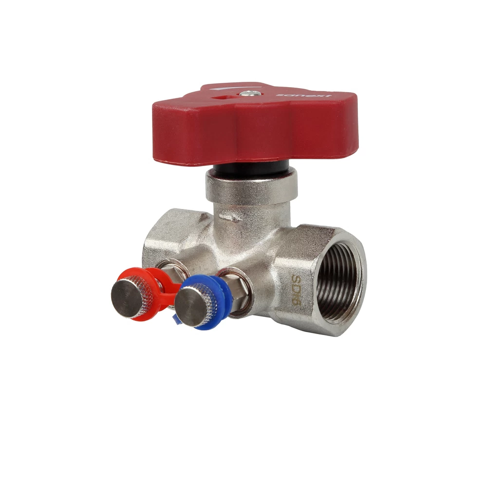 Клапан балансировочный ручной Sanext STP H 3/4 ВР(г) х 3/4 ВР(г) 16 бар (6532)