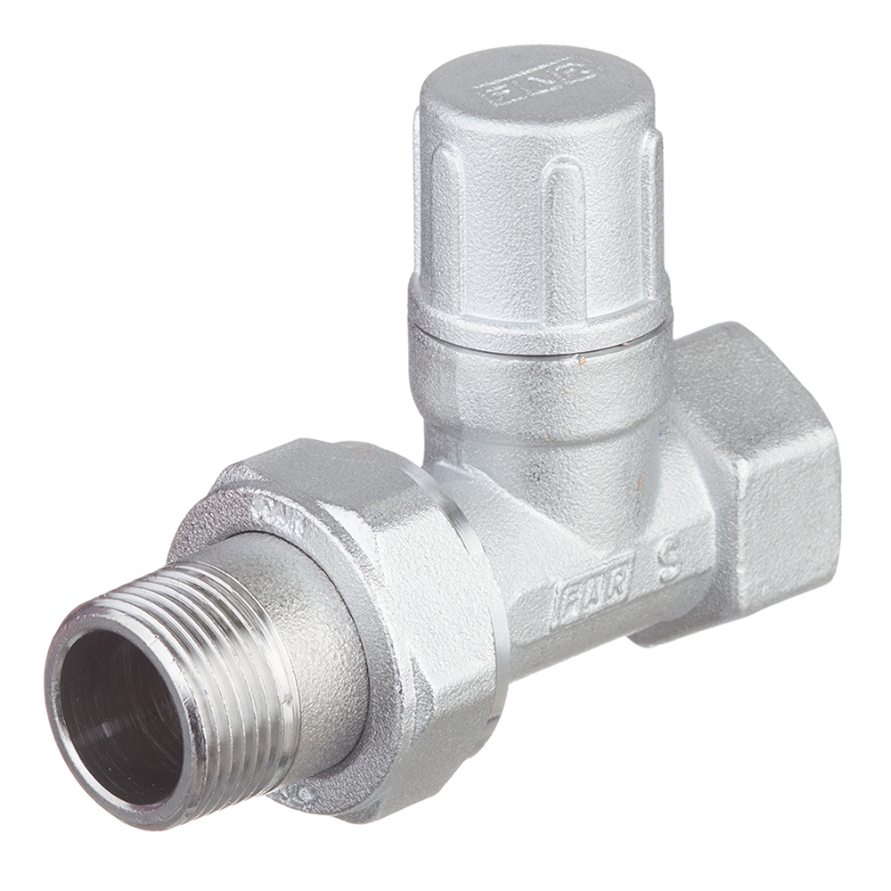 Клапан запорный Far 3/4 НР(ш) х 3/4 ВР(г) для радиатора (FV 1400 34)