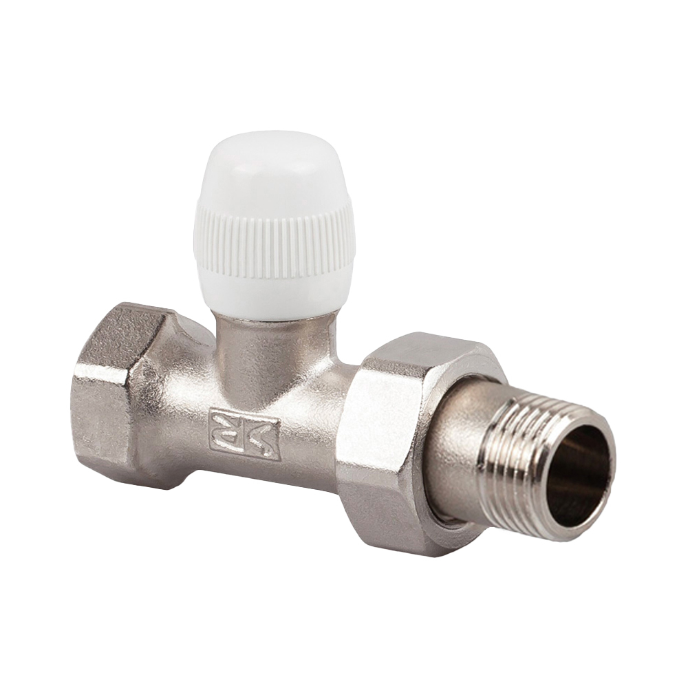 Клапан запорный SR Rubinetterie Universal 1/2 ВР(г) х 1/2 НР(ш) для радиатора (A524-1500N000)
