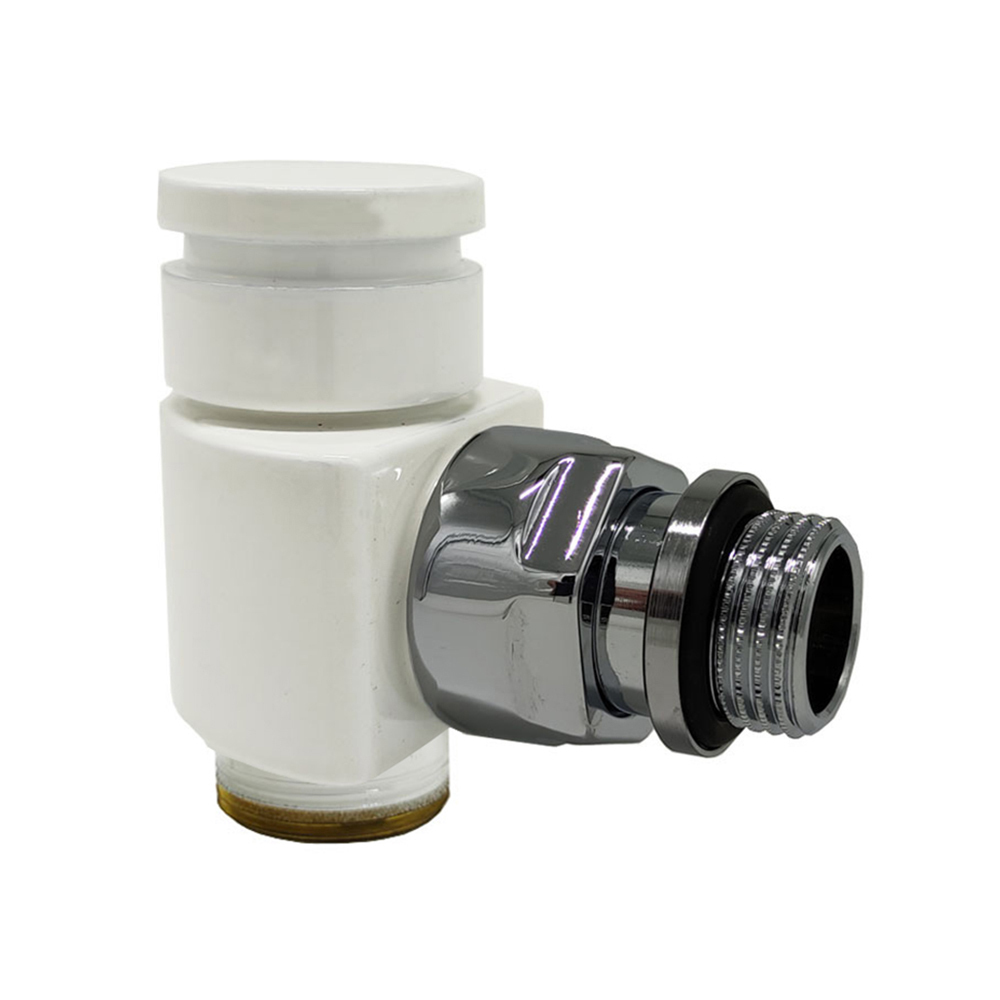 Клапан запорный угловой SR Rubinetterie Prestige Minimal 1/2 НР(ш) х 24/19 для радиатора (0363-1500VCPA)