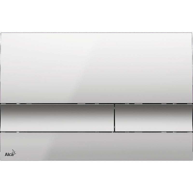 Клавиша смыва Alcaplast Basic M1722 Матовый хром