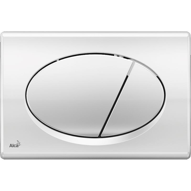 Клавиша смыва Alcaplast Basic M71 Хром глянцевый