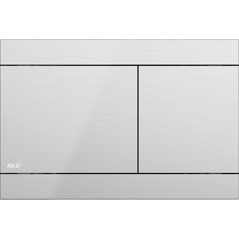 Клавиша смыва Alcaplast Flat Inox FUN-INOX Хром